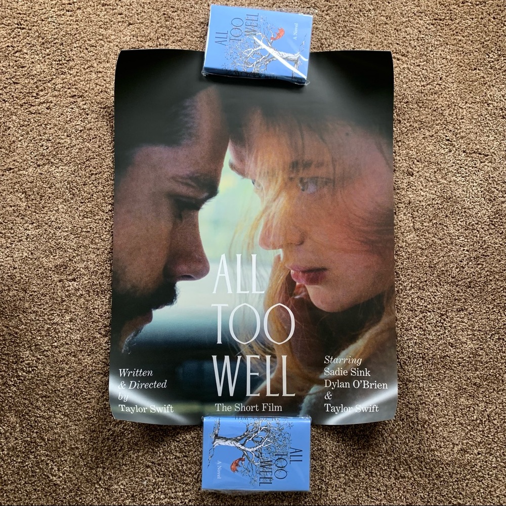 NEW Taylor Swift All Too Well Poster